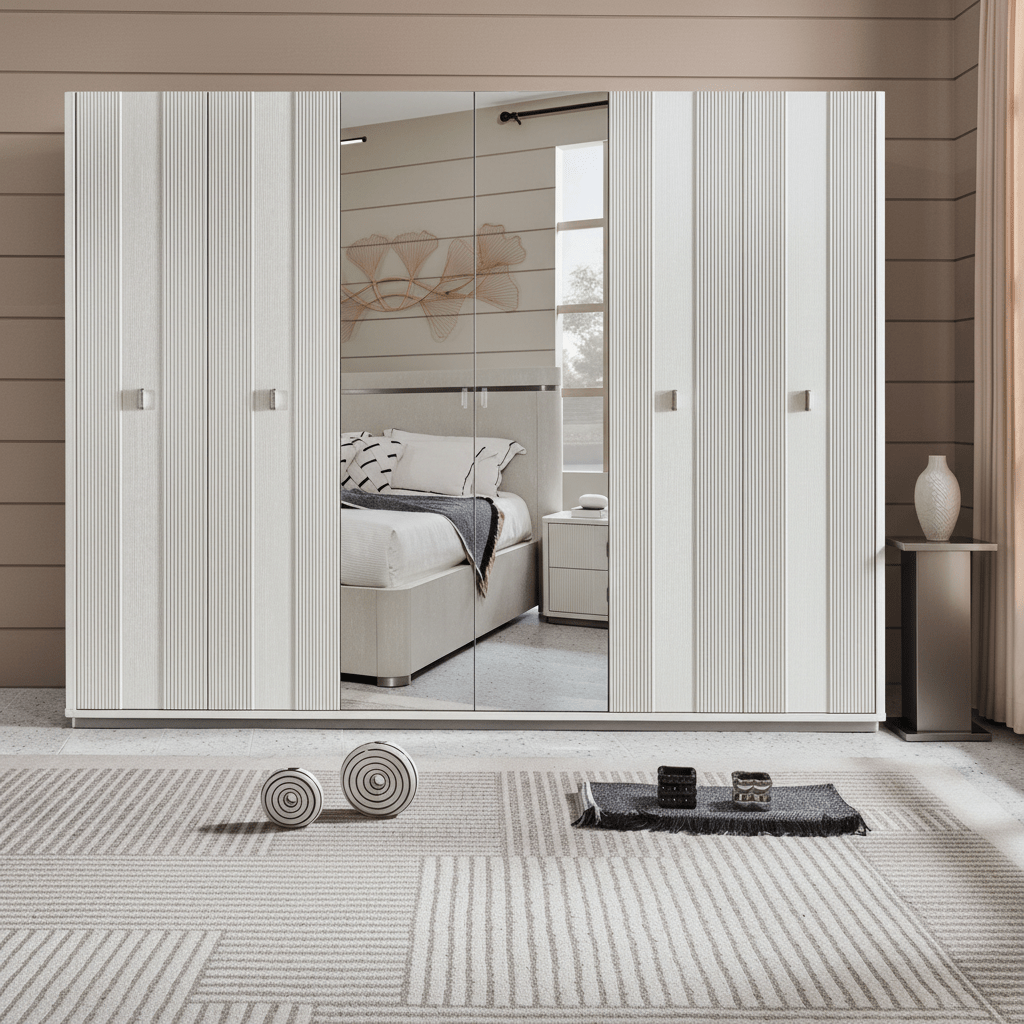 Natural Harmony Off-White Wardrobe Wardrobes| Roots Furniture