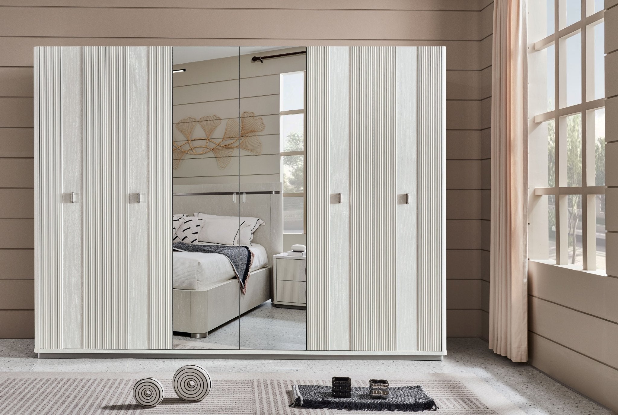 Natural Harmony Off-White Wardrobe Wardrobes| Roots Furniture