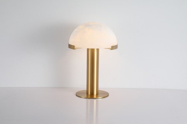 Natural Luxe - Antique Brass Table Lamps| Roots Furniture