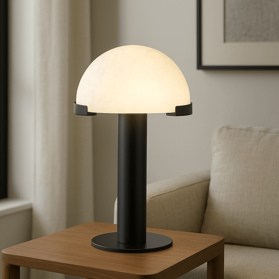 Natural Luxe - Vintage Black Table Lamps| Roots Furniture