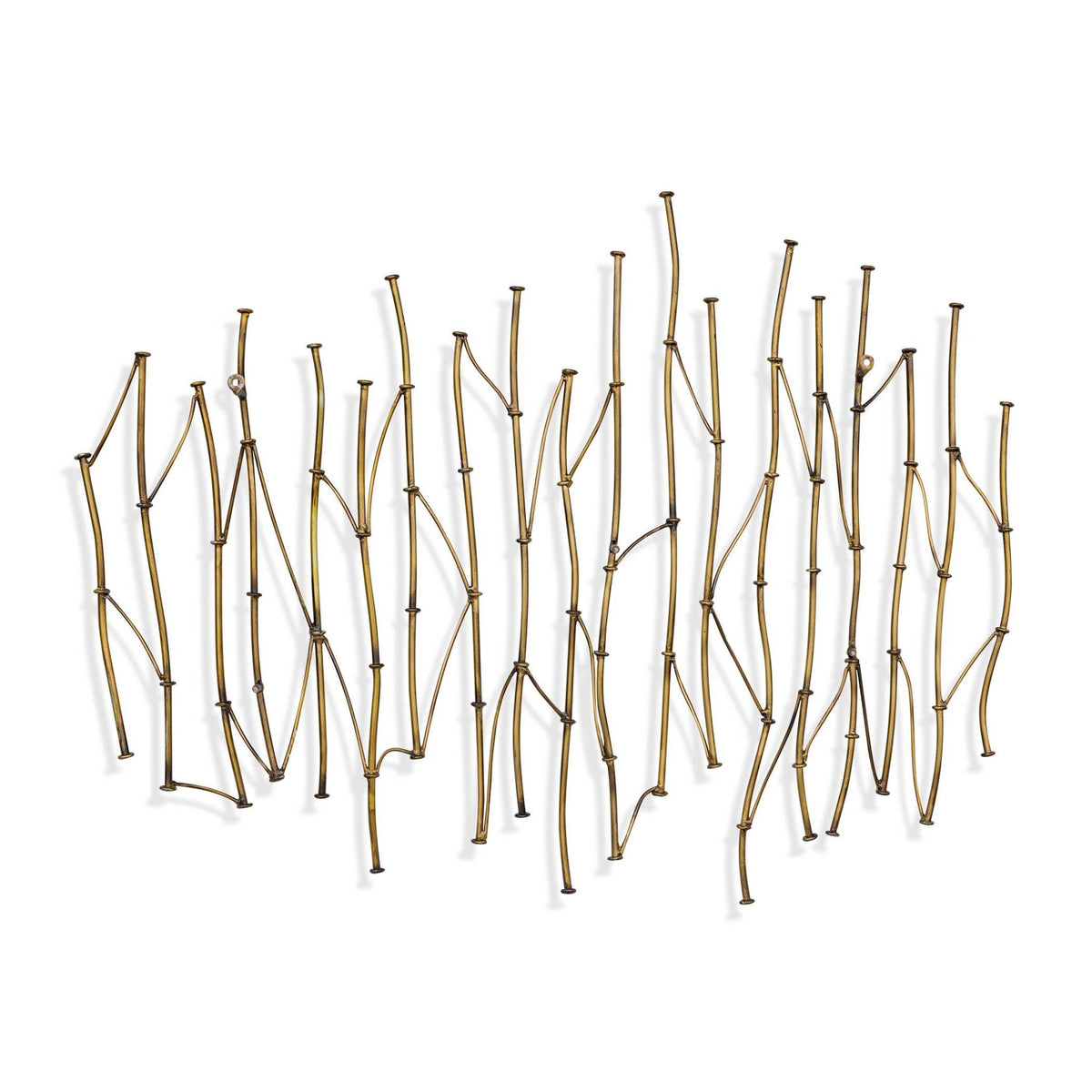 Nature's Rhythm Gold Metal Wall Decor Wall Art| Uttermost