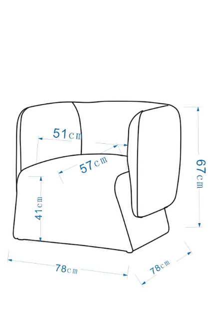 Nava Accent Chair - Al Rugaib Furniture