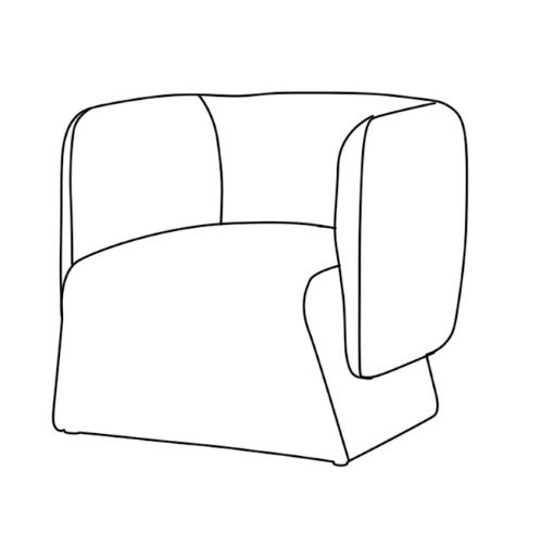 Nava Accent Chair - Al Rugaib Furniture