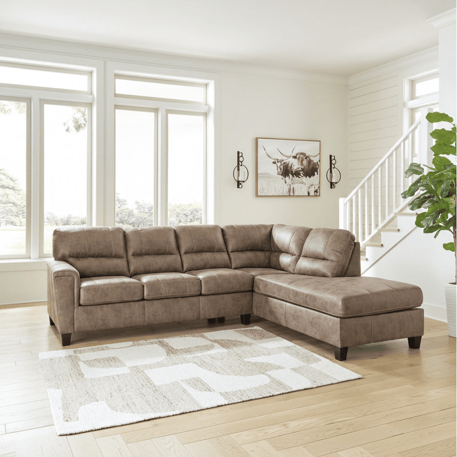 Navi 2-Piece Sectional Sofa Chaise Sectionals| Ashley Homestore