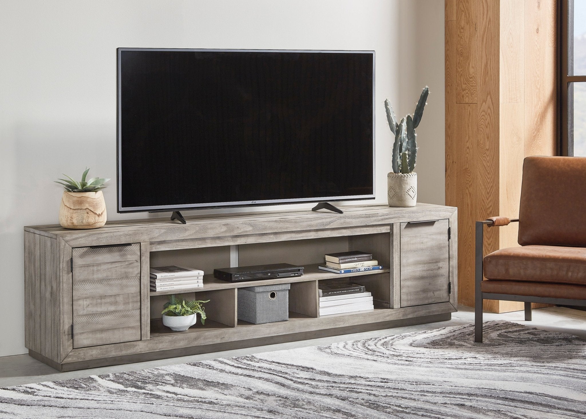 Naydell 92" TV Stand TV Units| Ashley Homestore