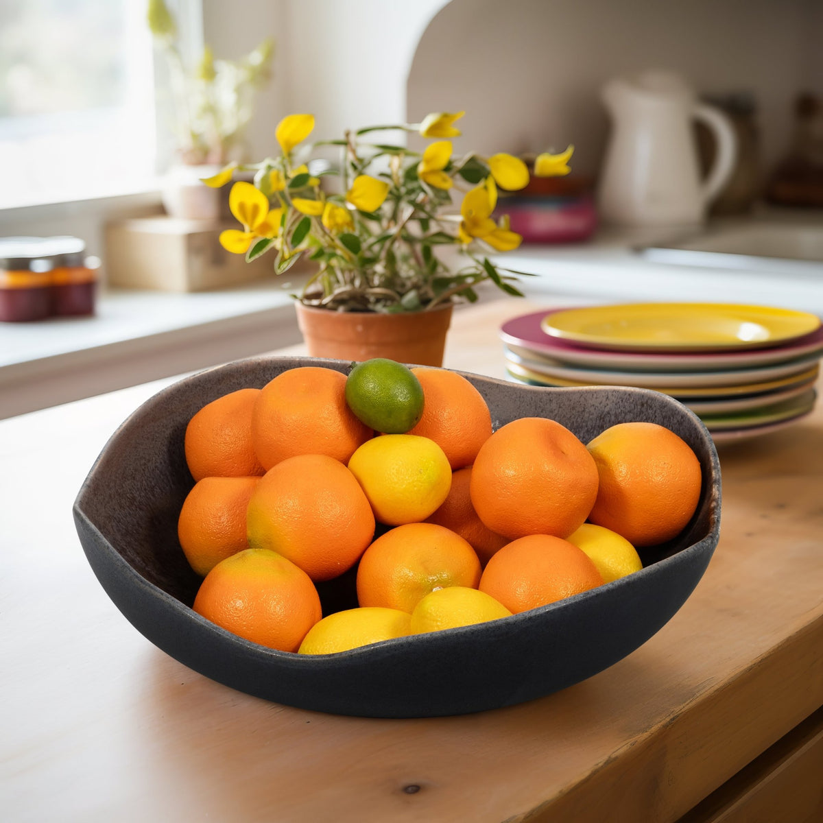 NEADER CERAMIC BOWL Table Decors| Sagebrook Home