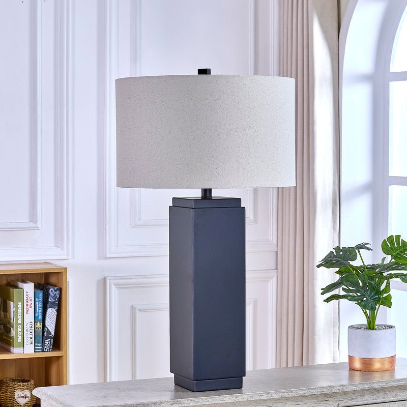 Nebula Matt Black Table Lamp - Al Rugaib Furniture