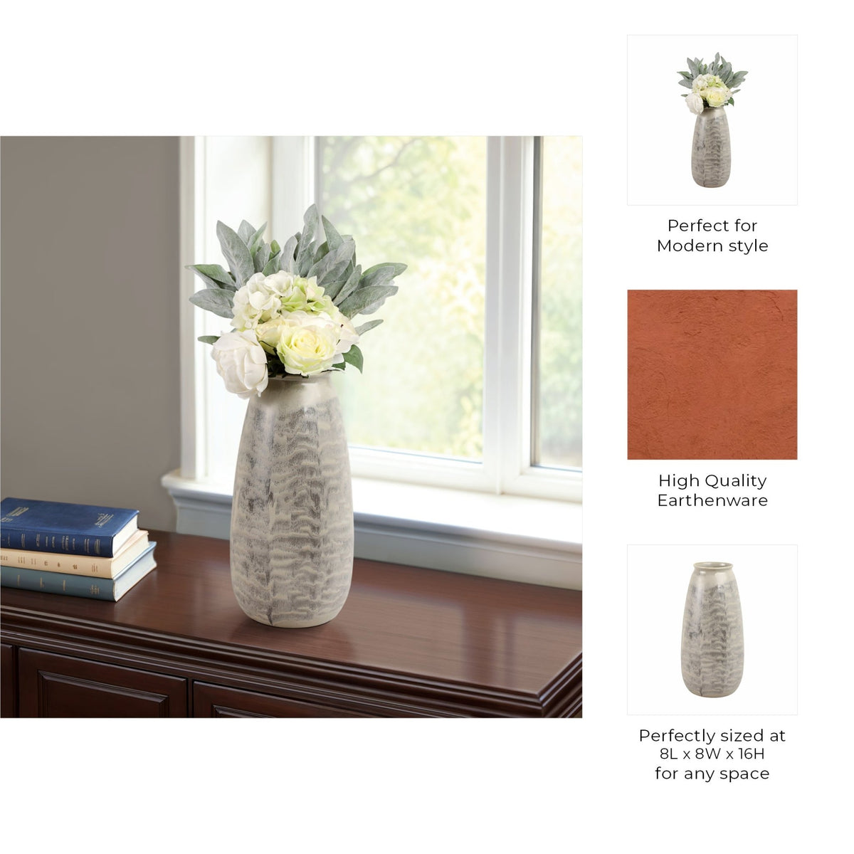 Nelas Portugal Vase Vases and Jars| Sagebrook Home