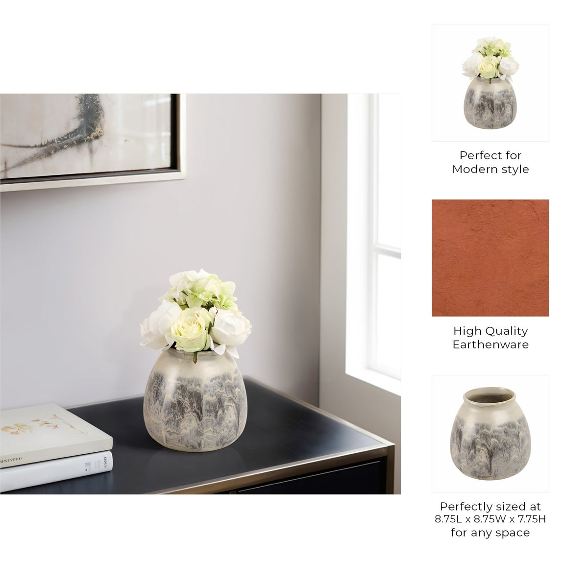 Nelas Portugal Vase Vases and Jars| Sagebrook Home