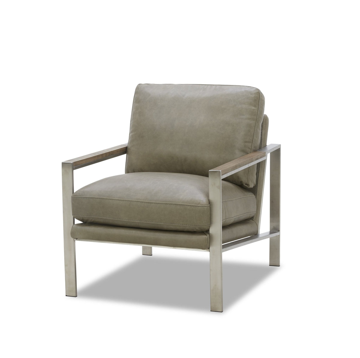 Nelo Grey Arm Chair Chairs| Roots Furniture