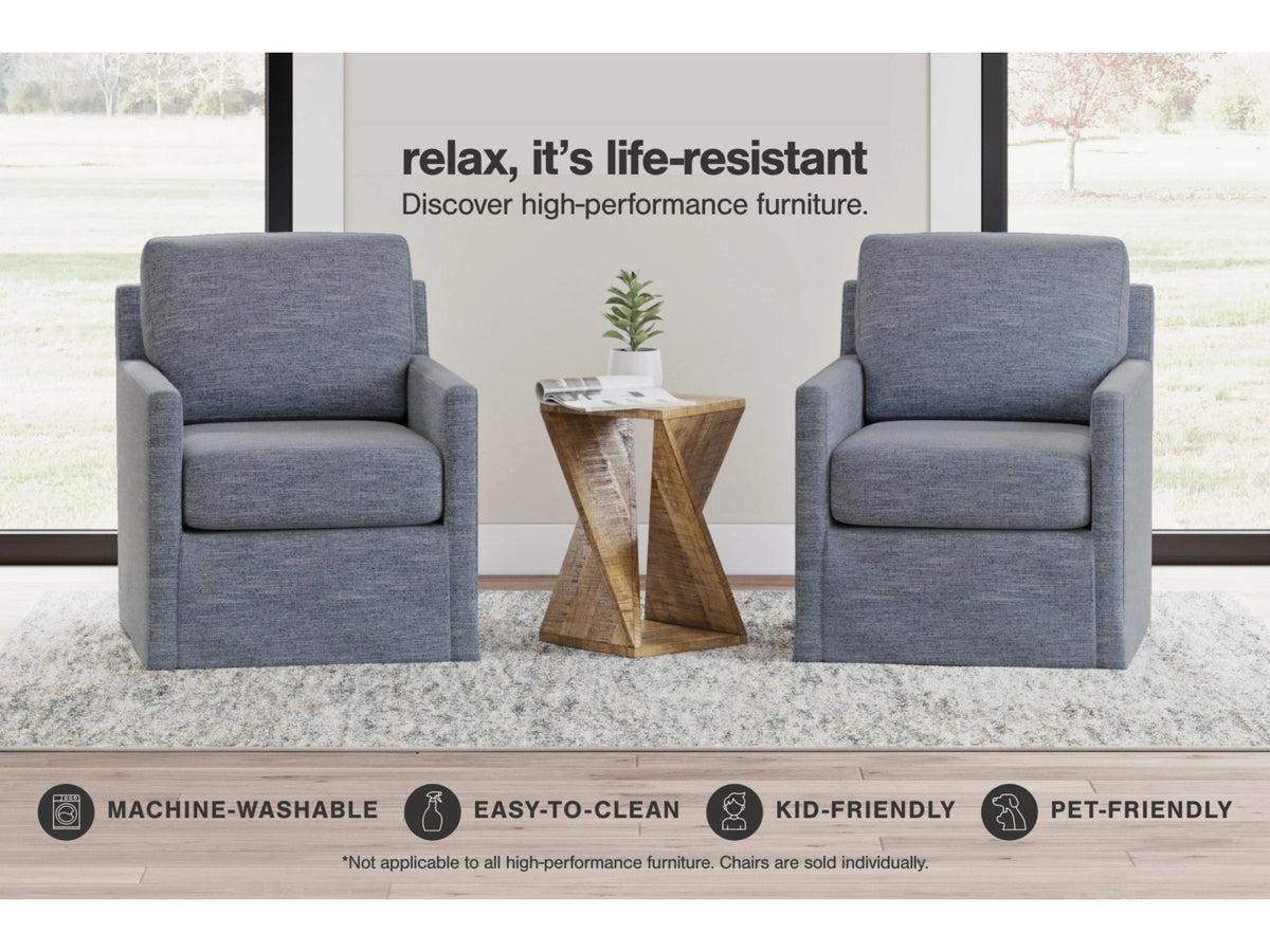 Nenana Next-Gen Nuvella Swivel Glider Accent Chair Chairs| Ashley Homestore