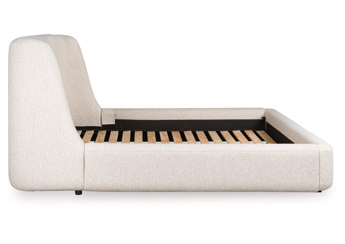 Neo King Upholstered Platform Bed Beds| Ashley Homestore
