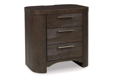 Neo Three Drawer Night Stand - Al Rugaib Furniture