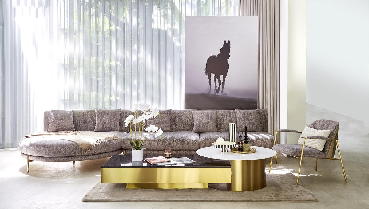 Nero Maquina Elegance Side Table - Al Rugaib Furniture