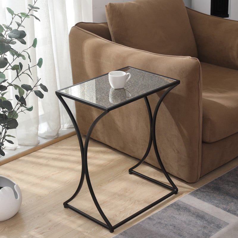 NESTING TABLE BLACK Accent & End Tables| Crestview