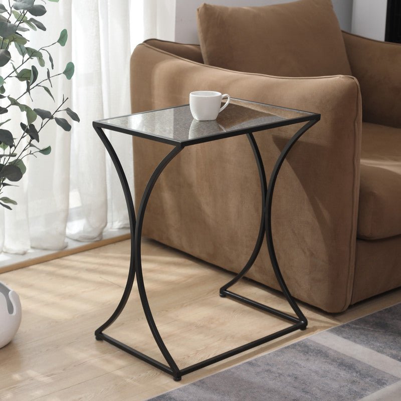 NESTING TABLE BLACK Accent & End Tables| Crestview
