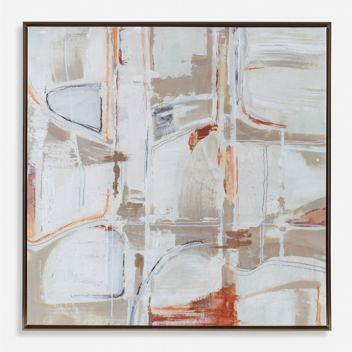 Neutral Nirvana Abstract Canvas Art Paintings & Pictures| Uttermost