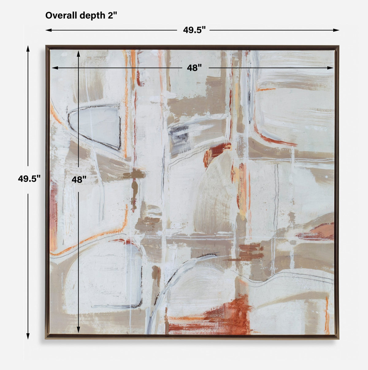Neutral Nirvana Abstract Canvas Art Paintings & Pictures| Uttermost
