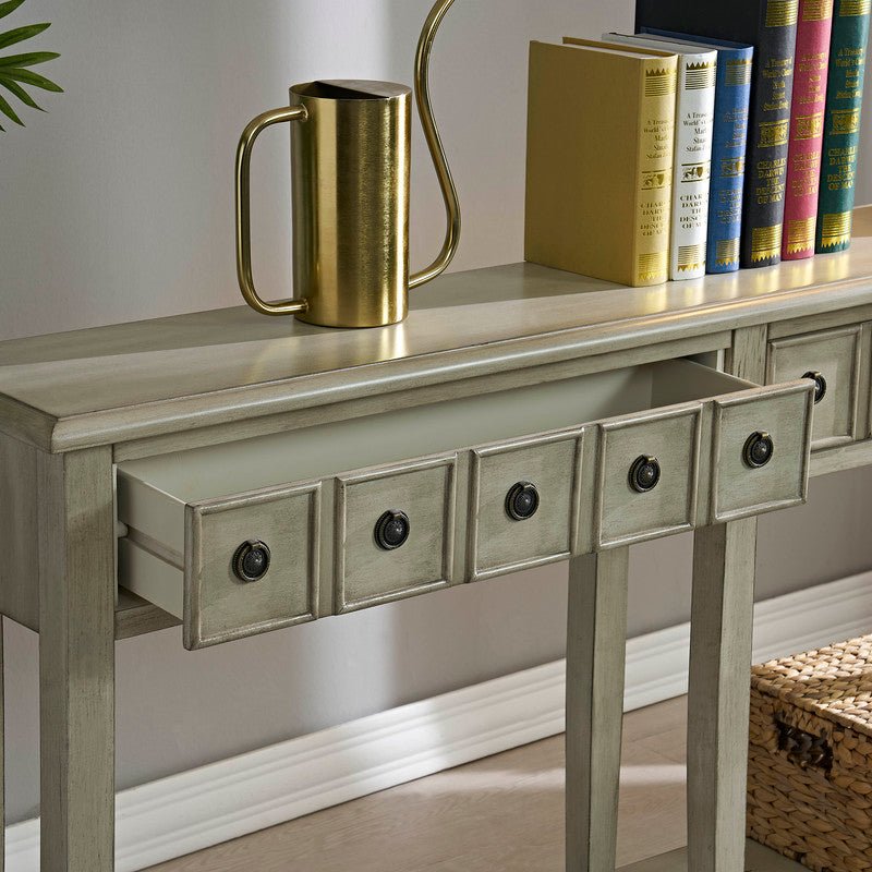 Newcastle Antique White Console Consoles & Sideboards| Crestview
