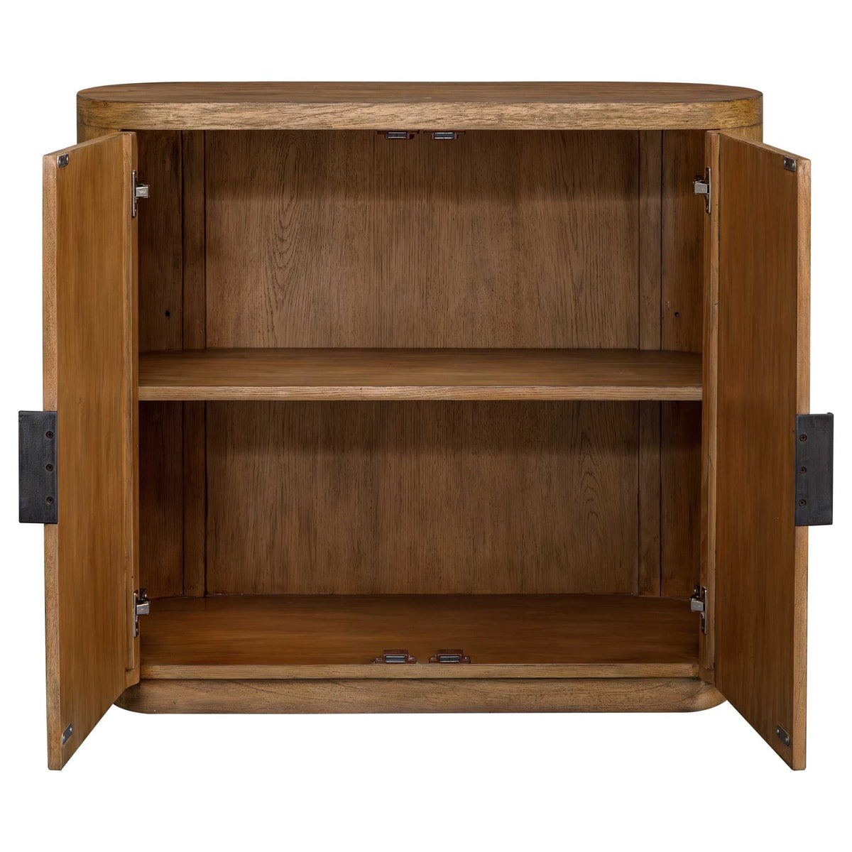 Newell Natural Wood 2 Door Cabinet Cabinets & Chests| Uttermost