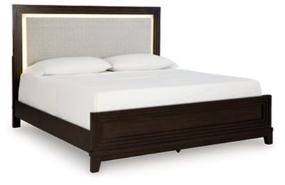 Neymorton Queen Upholstered Panel Bed Beds| Ashley Homestore