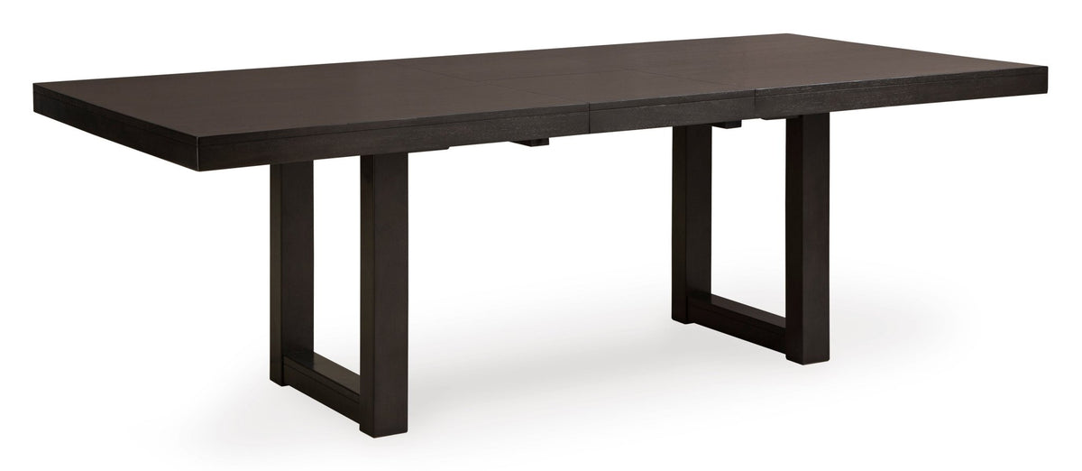 Neymorton RECT DRM Butterfly EXT Table Dining Tables| Ashley Homestore
