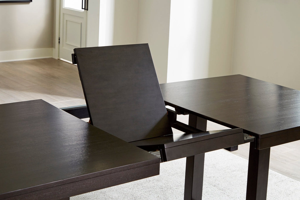 Neymorton RECT DRM Butterfly EXT Table Dining Tables| Ashley Homestore