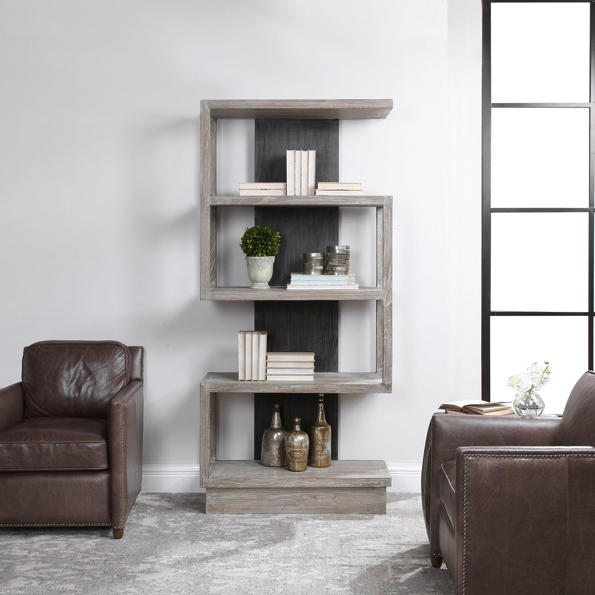 Nicasia Etagere Shelves| Uttermost