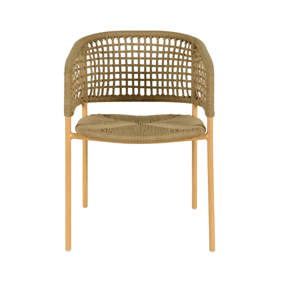 Niel Natural Oak Finish Outdoor Dining Chair Dining Chairs| TOV