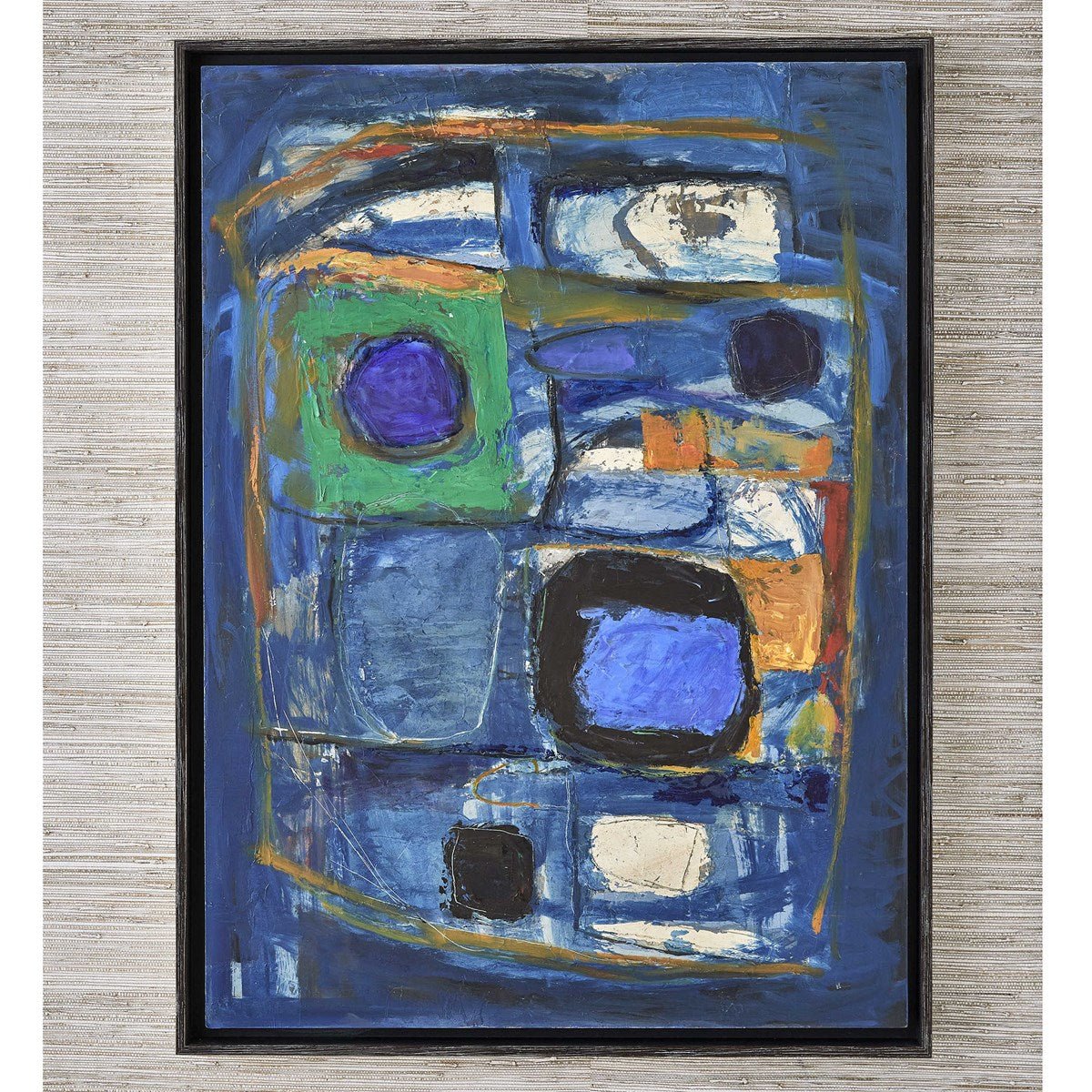 Night Life Framed Canvas Table Decors| Uttermost