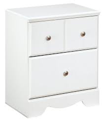 NIGHT STAND W/2 - DRAWERS - Al Rugaib Furniture