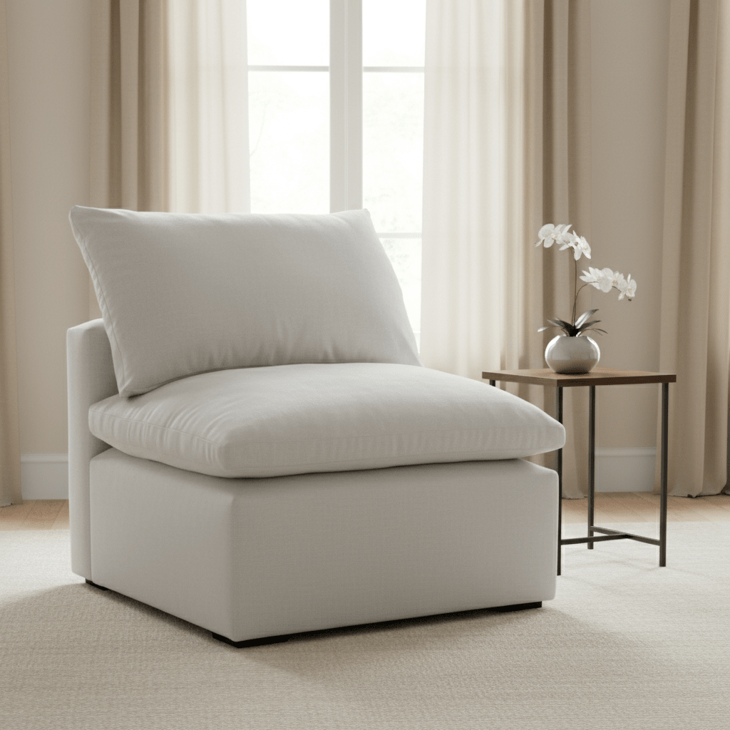 Nimbus Petite Armless Chair Chairs| Fairfield Chair