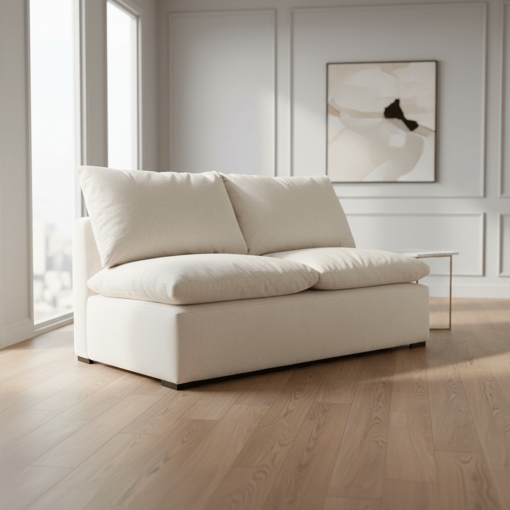 Nimbus Petite Armless Sofa Sofas & Loveseats| Fairfield Chair