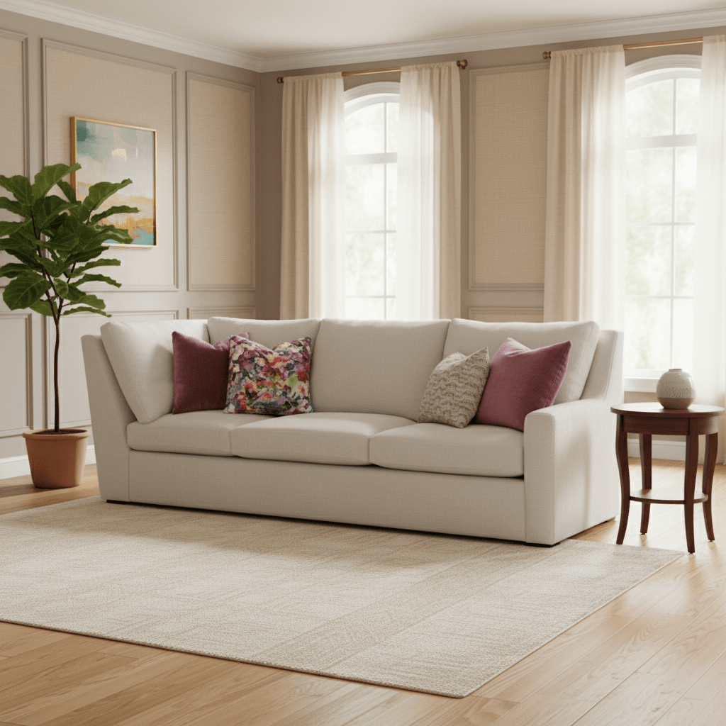 Nimbus Swag Right Arm Facing Corner Sofa Sofas & Loveseats| Fairfield Chair