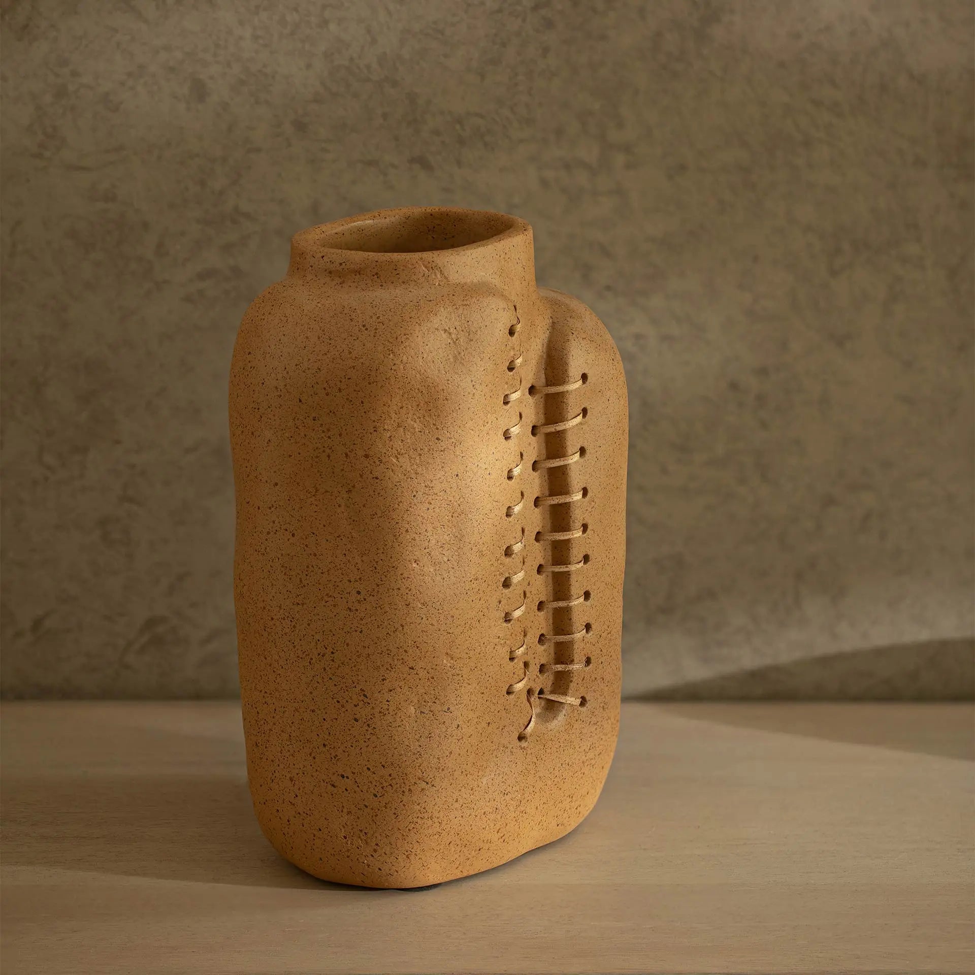 Niraan Ecomix Vase With Cane Vases and Jars| Roots Furniture