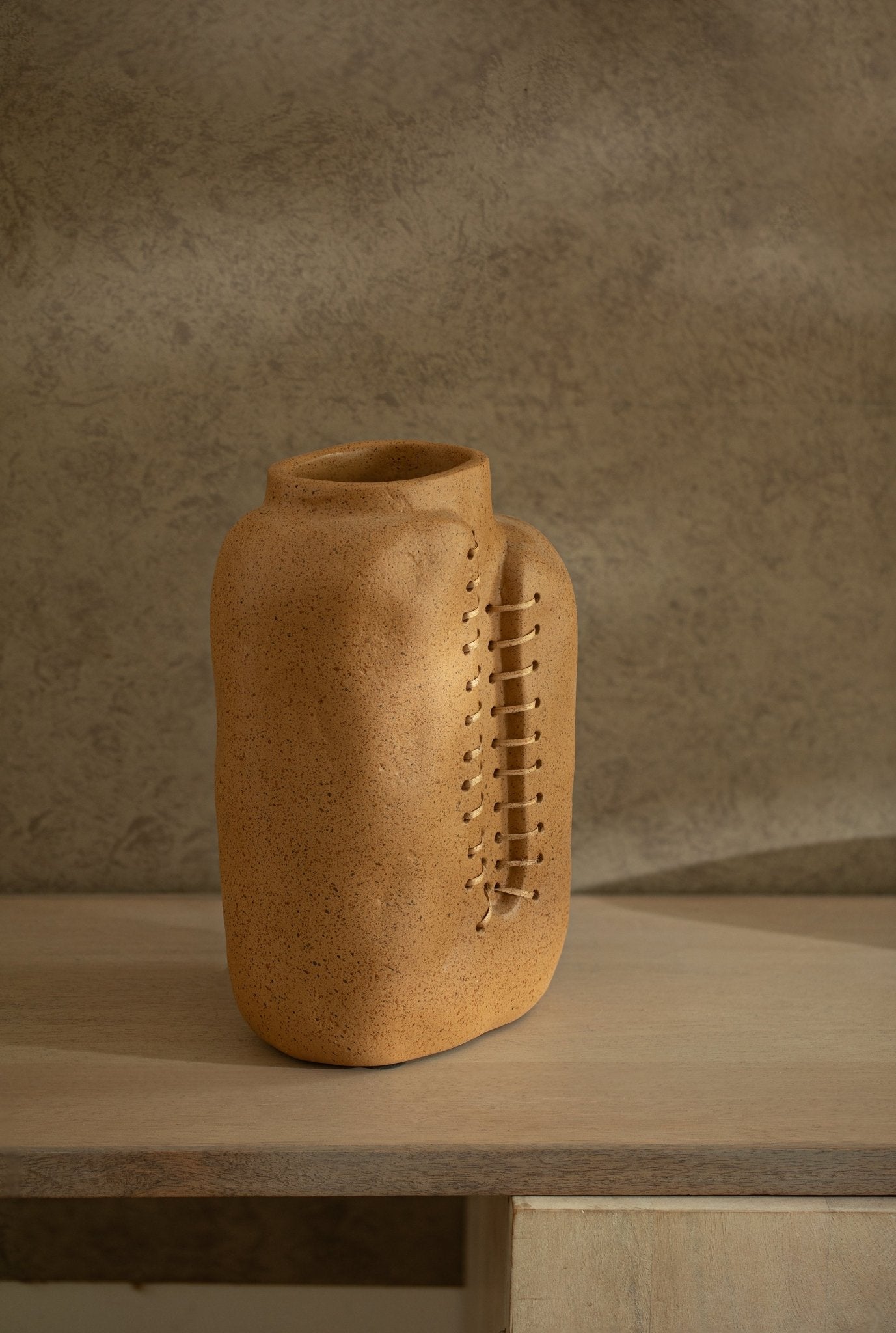 Niraan Ecomix Vase With Cane Vases and Jars| Roots Furniture