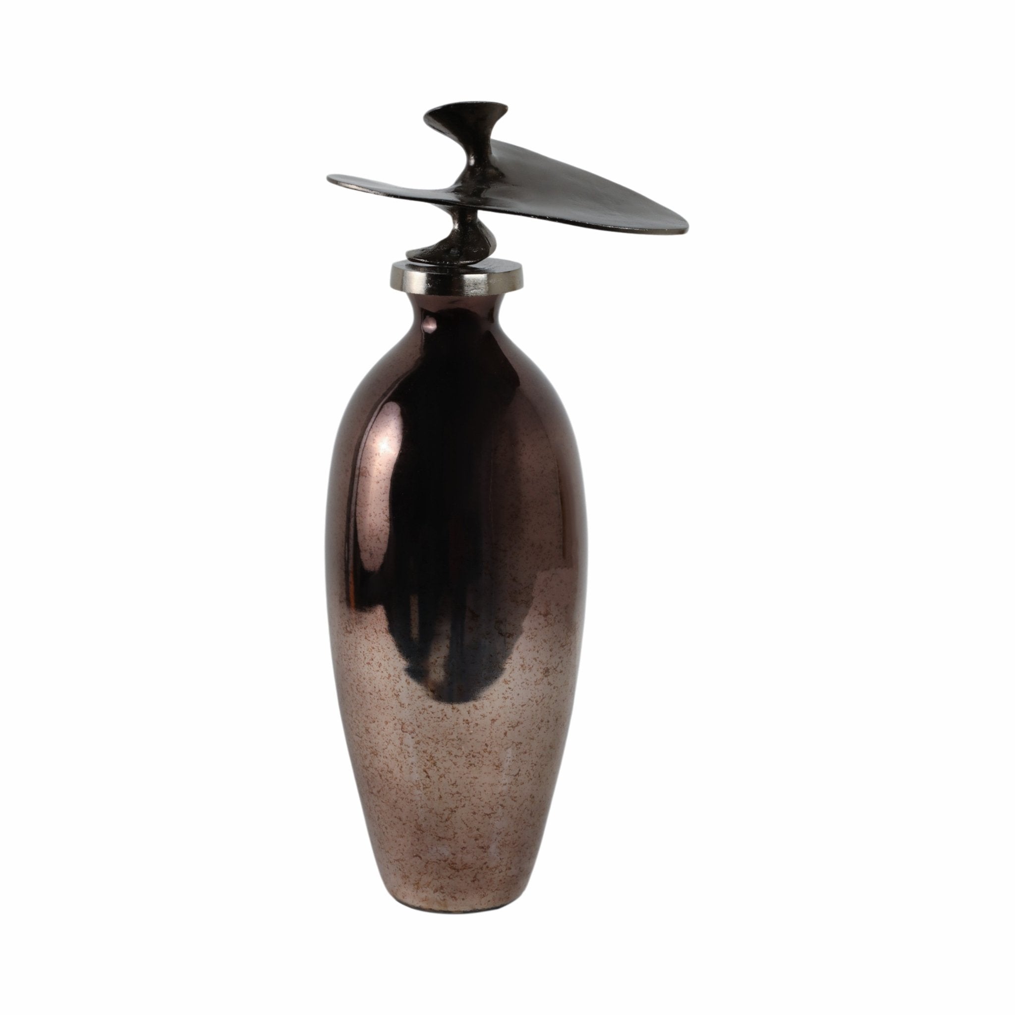 Noble Glass Bottle With Topper Vases and Jars| Sagebrook Home