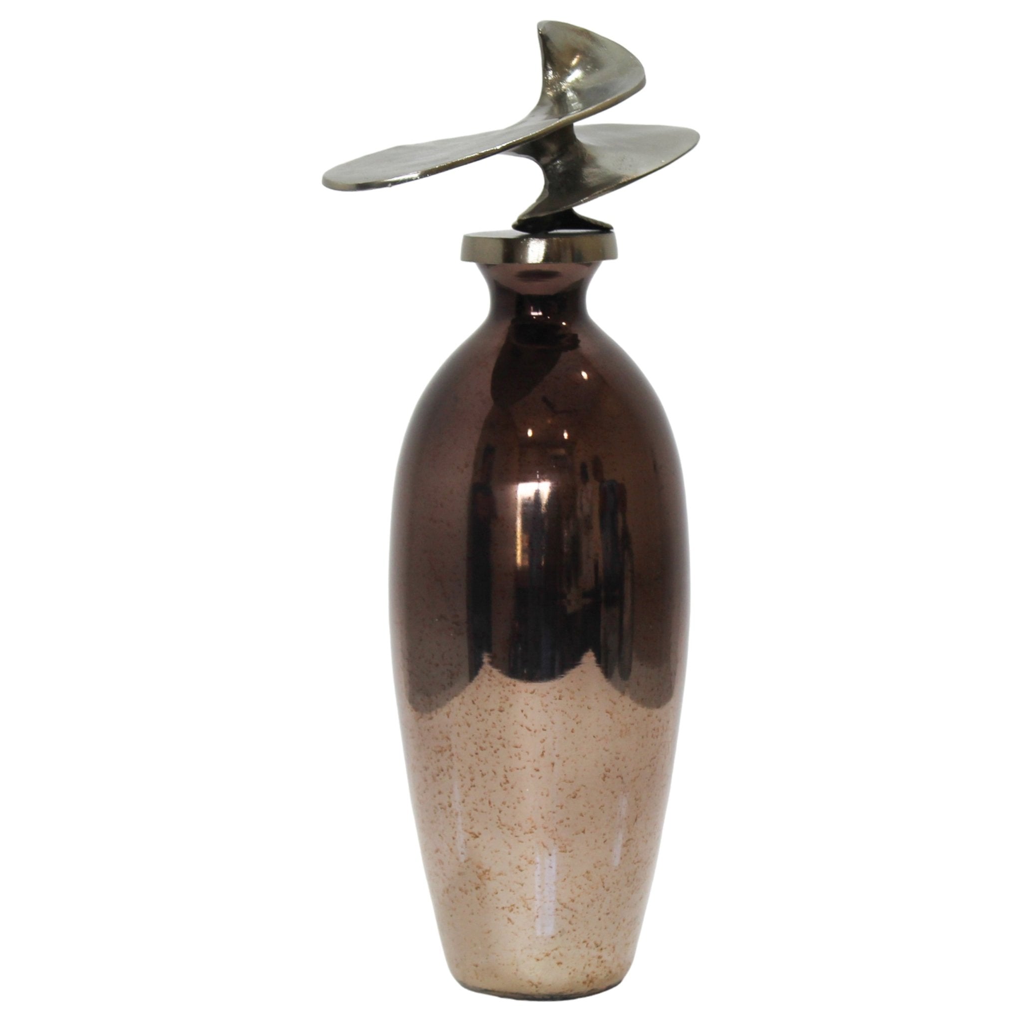 Noble Glass Bottle With Topper Vases and Jars| Sagebrook Home