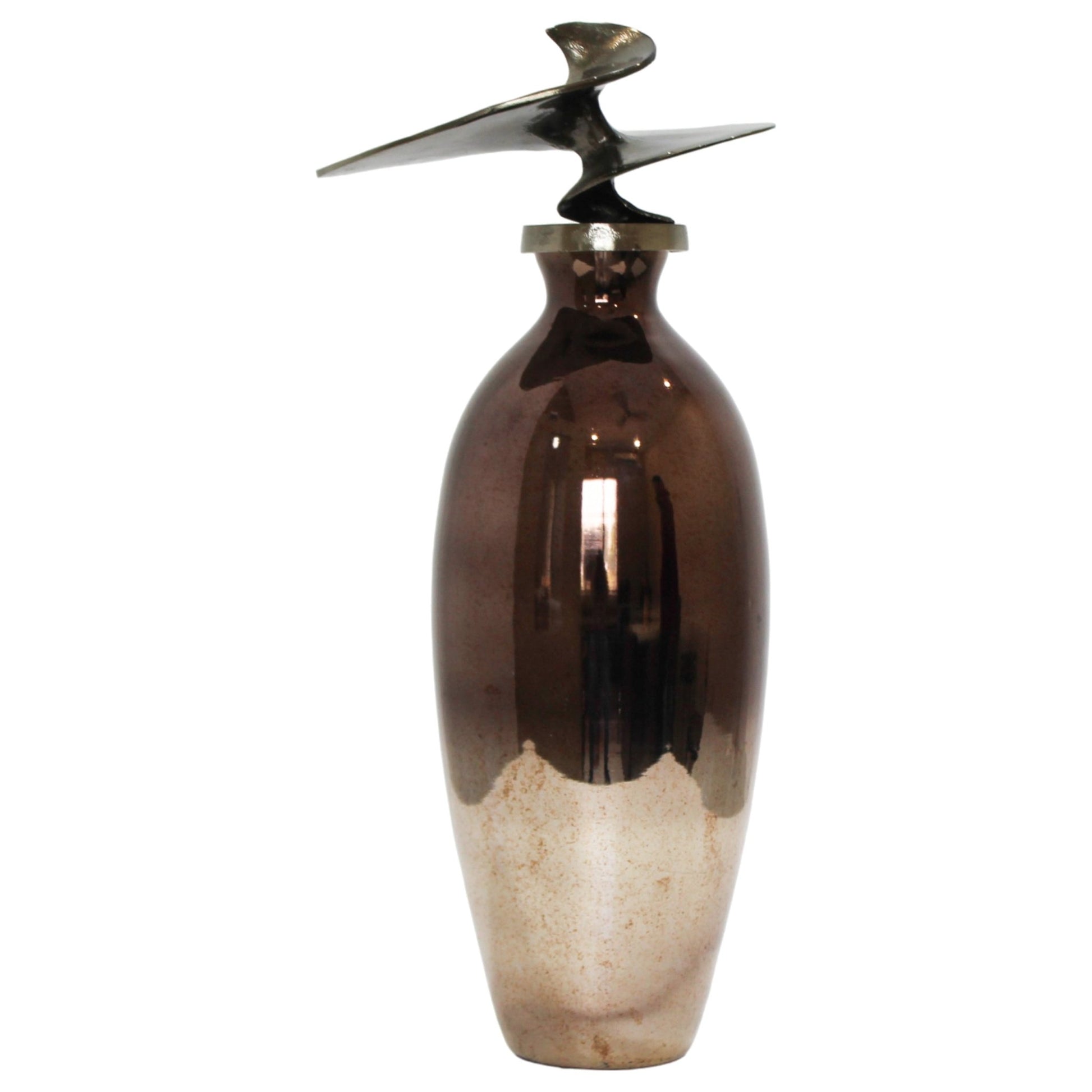 Noble Glass Bottle With Topper Vases and Jars| Sagebrook Home