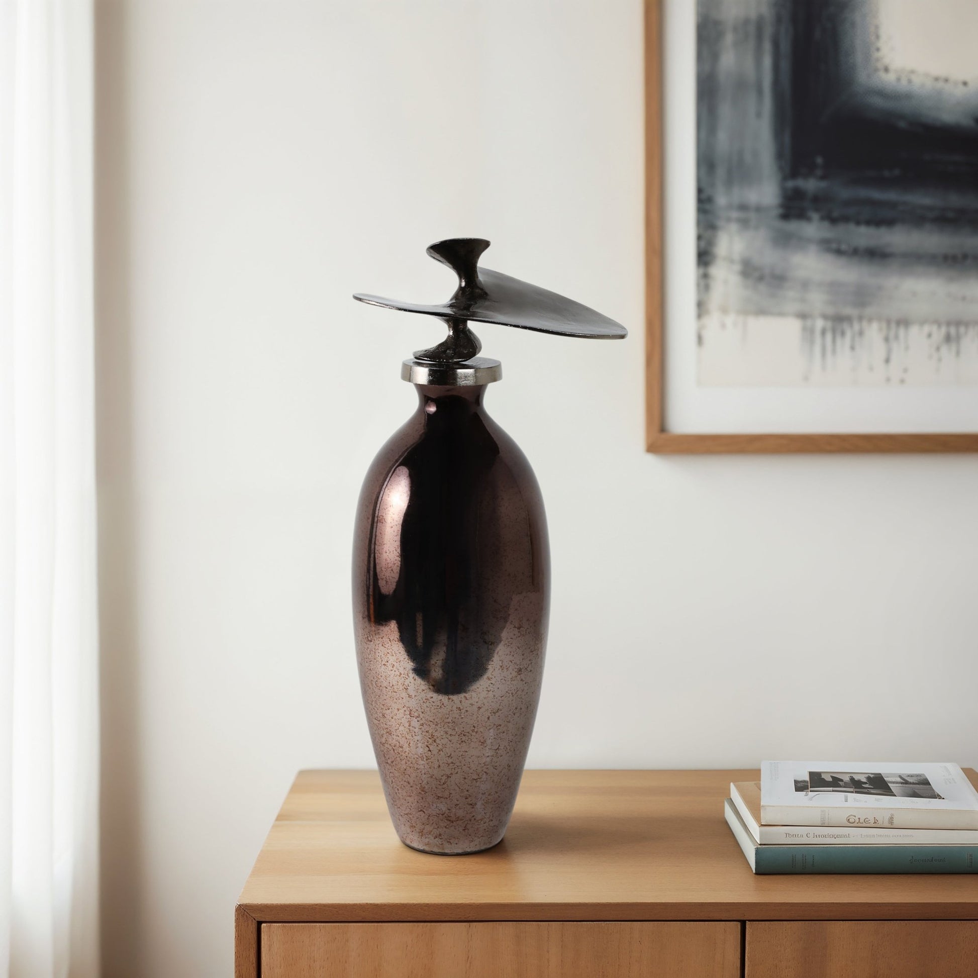 Noble Glass Bottle With Topper Vases and Jars| Sagebrook Home