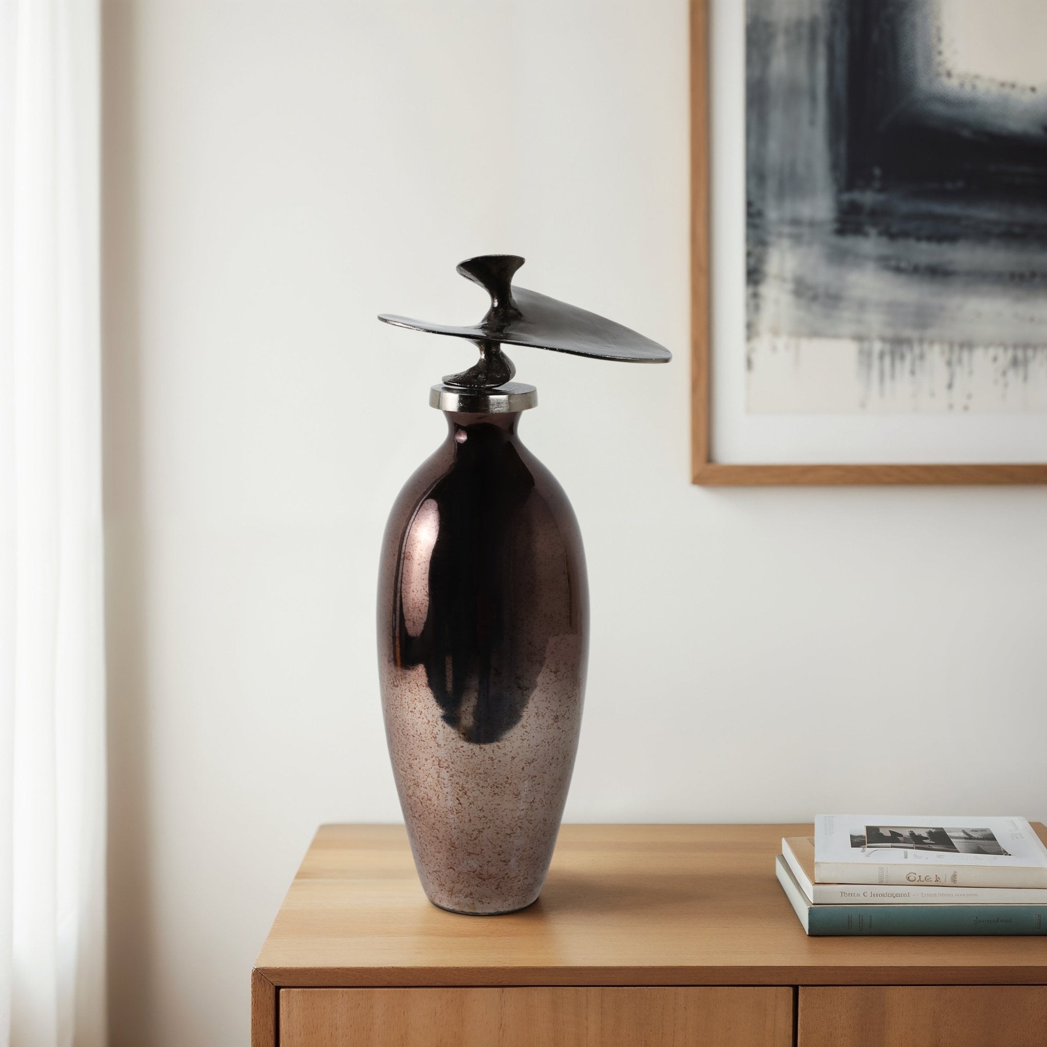 Noble Glass Bottle With Topper Vases and Jars| Sagebrook Home