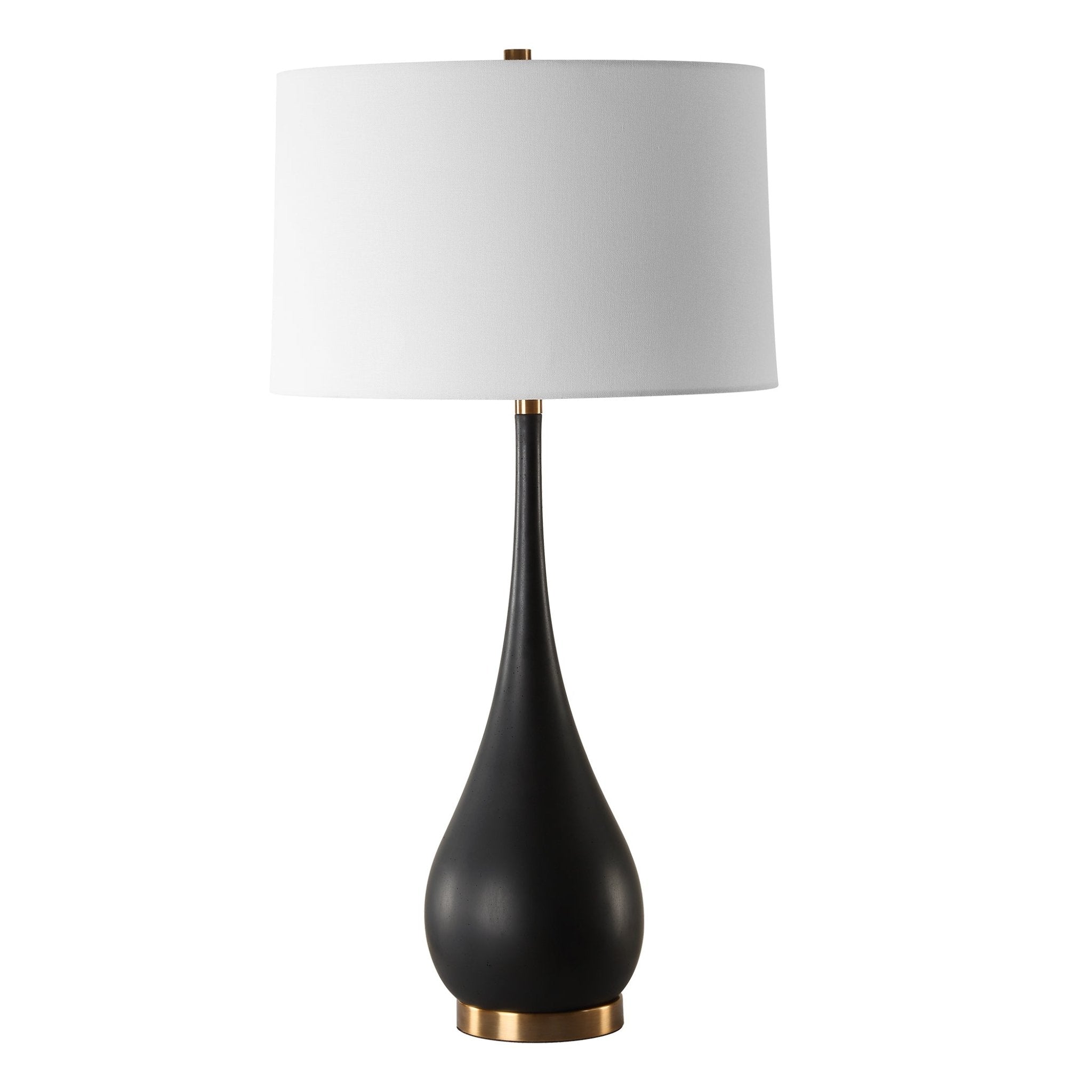 Nocturnal Black Table Lamp Table Lamps| Uttermost