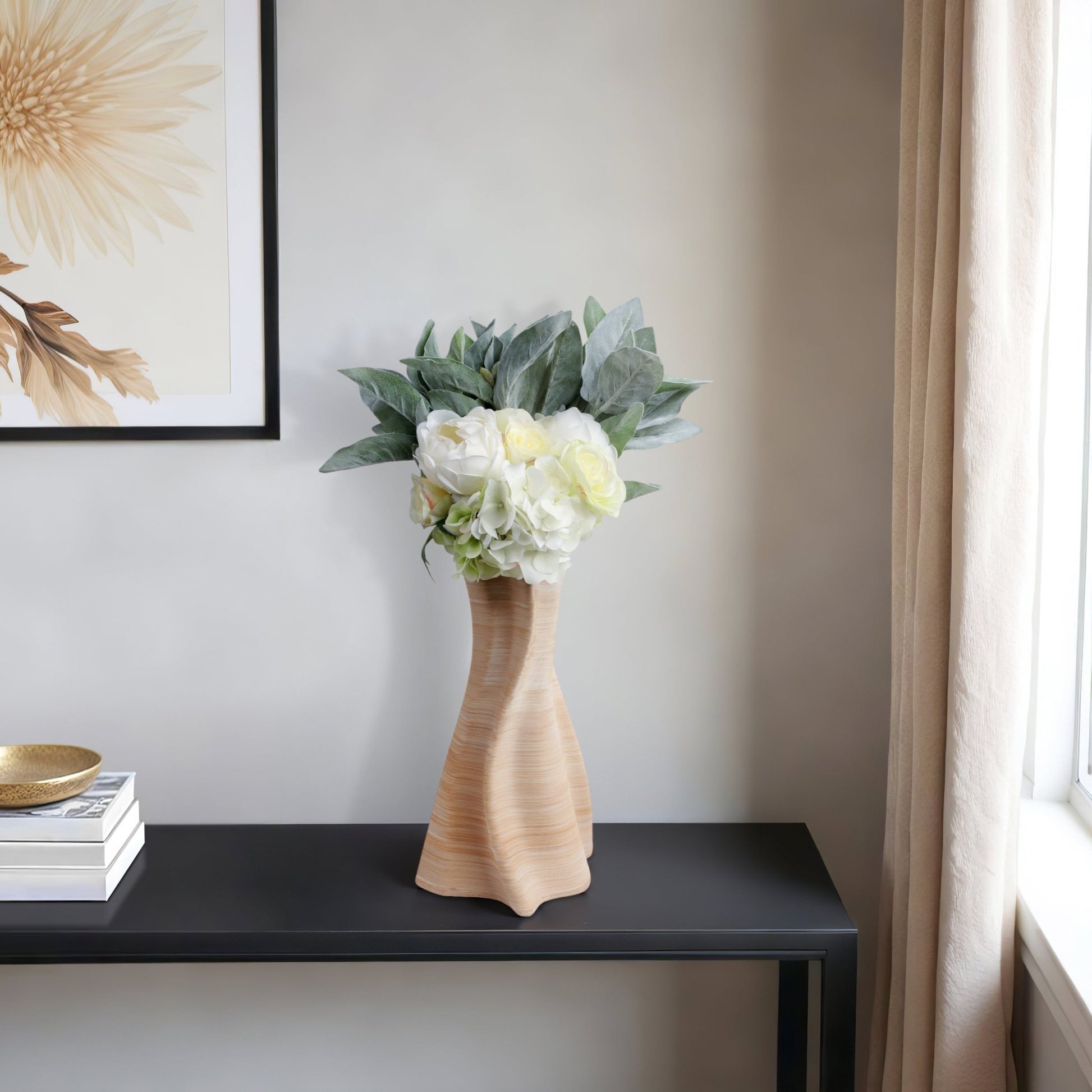 norissa 3d Printed Porcelain Vase, Multi Vases and Jars| Sagebrook Home