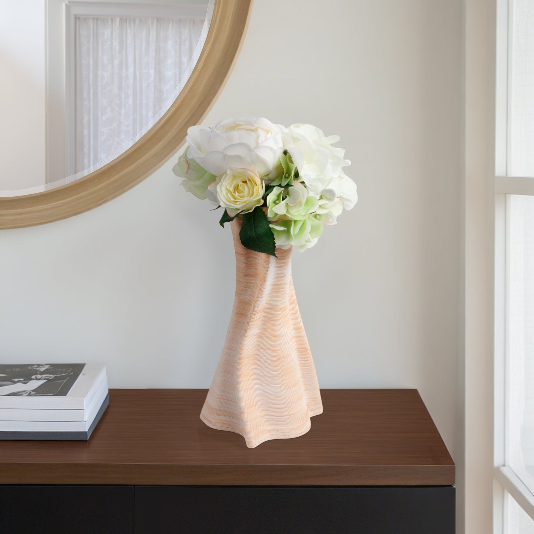norissa 3d Printed Porcelain Vase, Multi Vases and Jars| Sagebrook Home