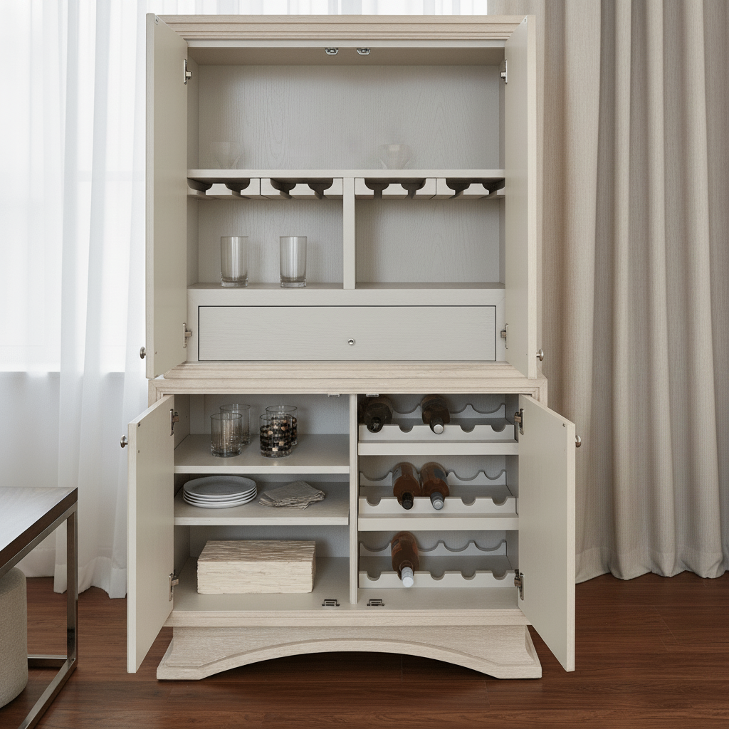 Nouveau Chic Bar Cabinet Cabinets & Chests| Hooker