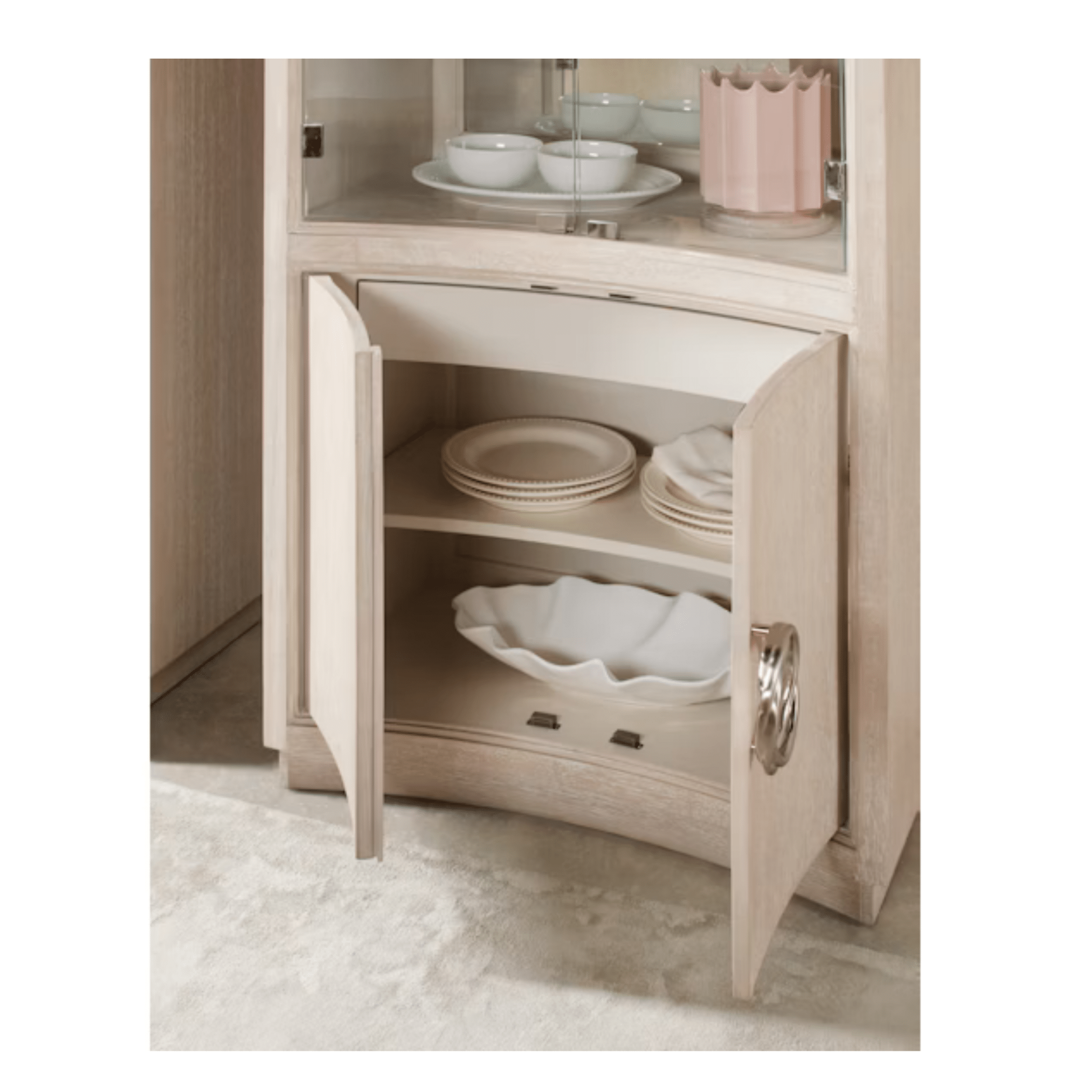 Nouveau Chic Display Cabinet Cabinets & Chests| Hooker