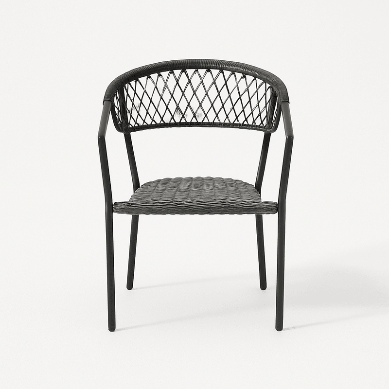 Nova outdoor chair with rattan seat Outdoor Chair| Otath