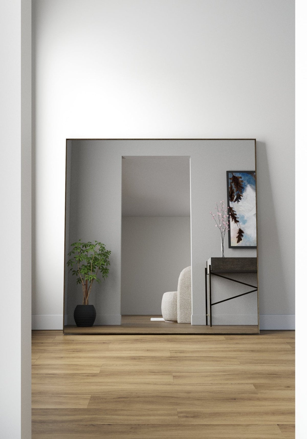 Novaria Mirror Bronze Mirrors| Roots Furniture