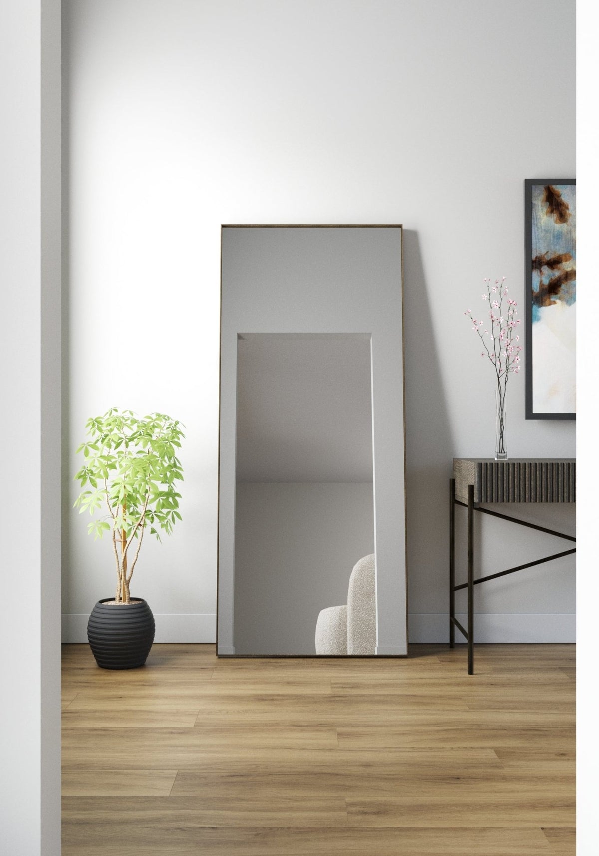 Novaria Mirror Bronze Mirrors| Roots Furniture