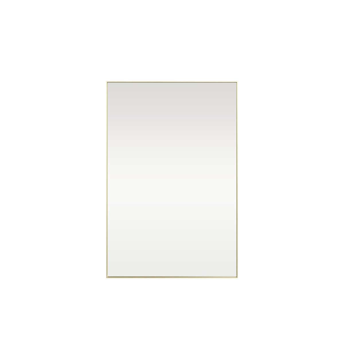 Novaria Mirror Gold Mirrors| Roots Furniture